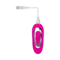 Adam & Eve Remote-Controlled Silicone Dual Entry Vibrator