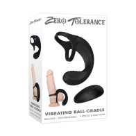 Zero Tolerance Vibrating Ball Cradle Remote-Controlled Cockring