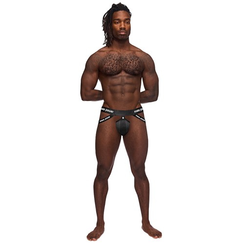 Male Power The Helmet Jock Black S/M - Shop Now