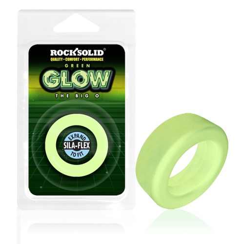 Rock Solid Glow-in-the-Dark Big O C-Ring Green