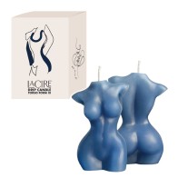 Sportsheets LaCire Drip Candle Torso Form III Blue - Explore Temperature Play