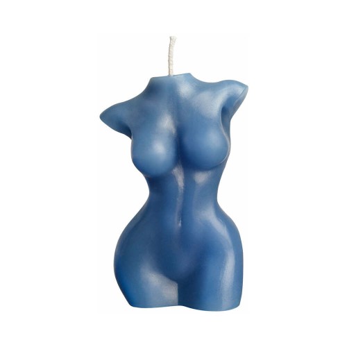 Sportsheets LaCire Drip Candle Torso Form III Blue - Explore Temperature Play