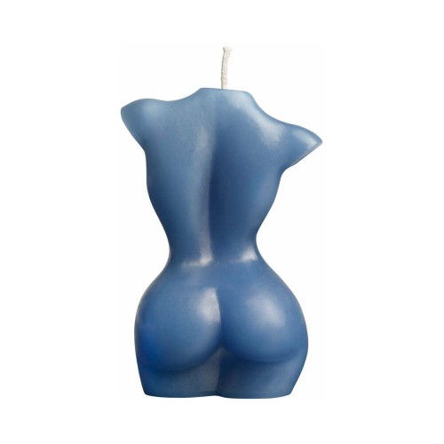 Sportsheets LaCire Drip Candle Torso Form III Blue - Explore Temperature Play