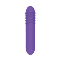 Evolved G-Rave Light-Up G-Spot Vibrator - Purple