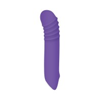 Evolved G-Rave Light-Up G-Spot Vibrator - Purple