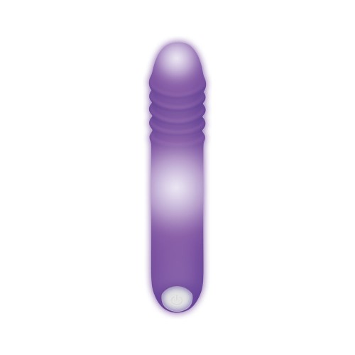 Evolved G-Rave Light-Up G-Spot Vibrator - Purple