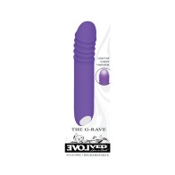 Evolved G-Rave Light-Up G-Spot Vibrator - Purple