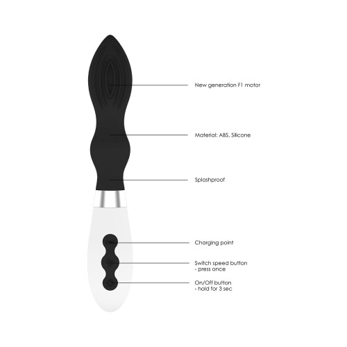 Luna Astraea Rechargeable G-Spot Vibrator - Black