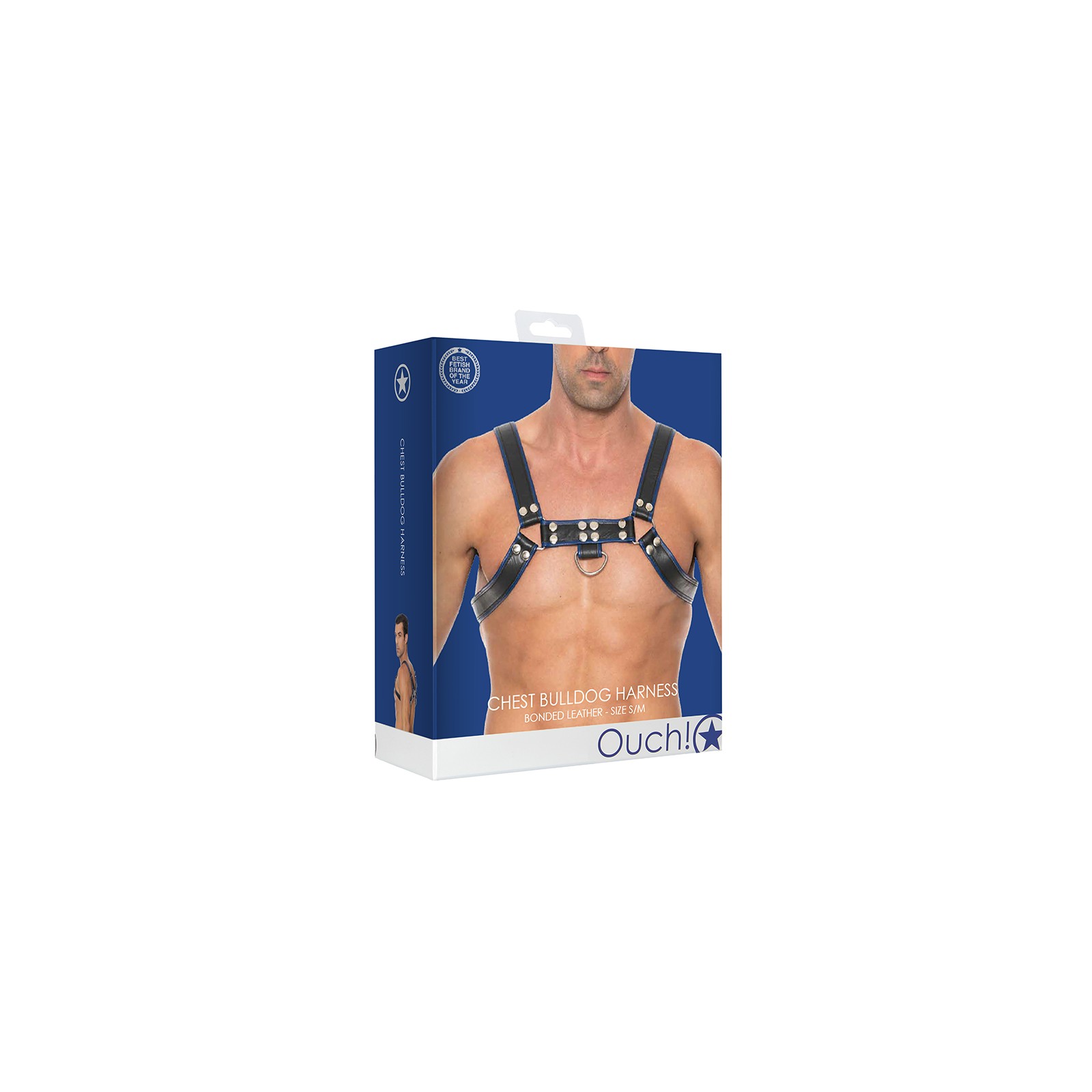 Ouch! Bonded Leather Chest Harness Design