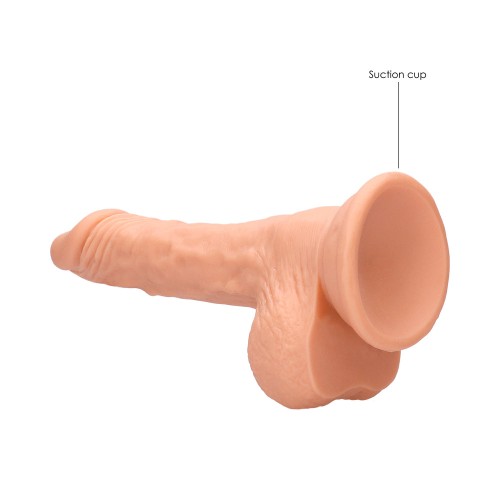 Dildo RealRock Realista de 7 pulgadas con Ventosa