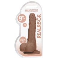 Dildo Realista RealRock de 9 in. con Ventosa