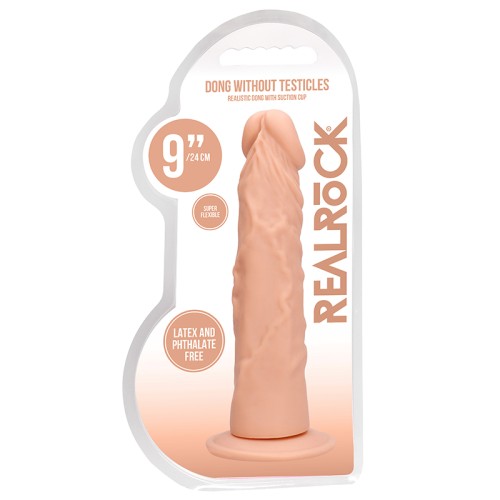 Dildo Realista RealRock de 9 in. con Ventosa