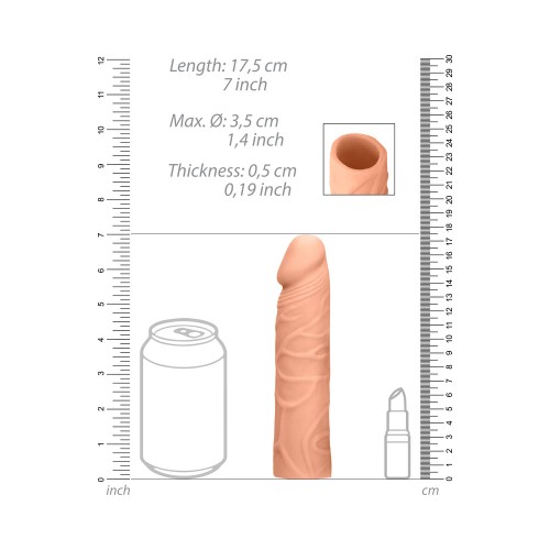 RealRock 7-inch Realistic Penis Sleeve Extender