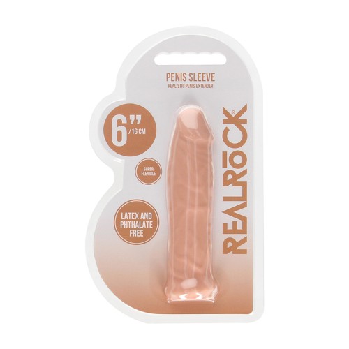 RealRock 6 in. Penis Sleeve Extender