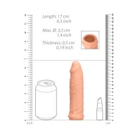 RealRock 6 in. Penis Sleeve Extender