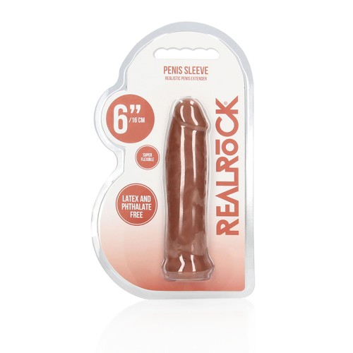 RealRock 6 in. Realistic Penis Sleeve Extender