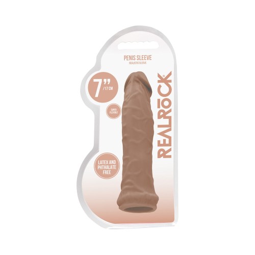 RealRock 6 in. Realistic Penis Sleeve Extender