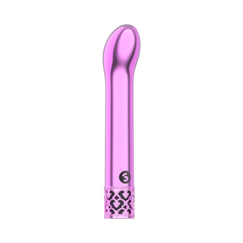 Royal Gems Jewel Curved Bullet Vibrator