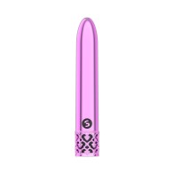 Royal Gems Shiny Rechargeable Bullet Vibrator Pink