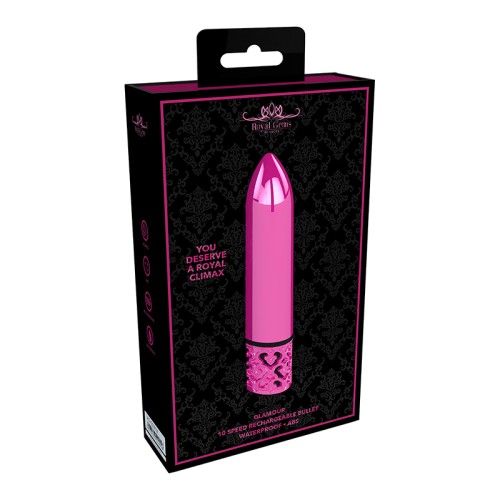 Shop Royal Gems Glamour Rechargeable Bullet Vibrator Pink