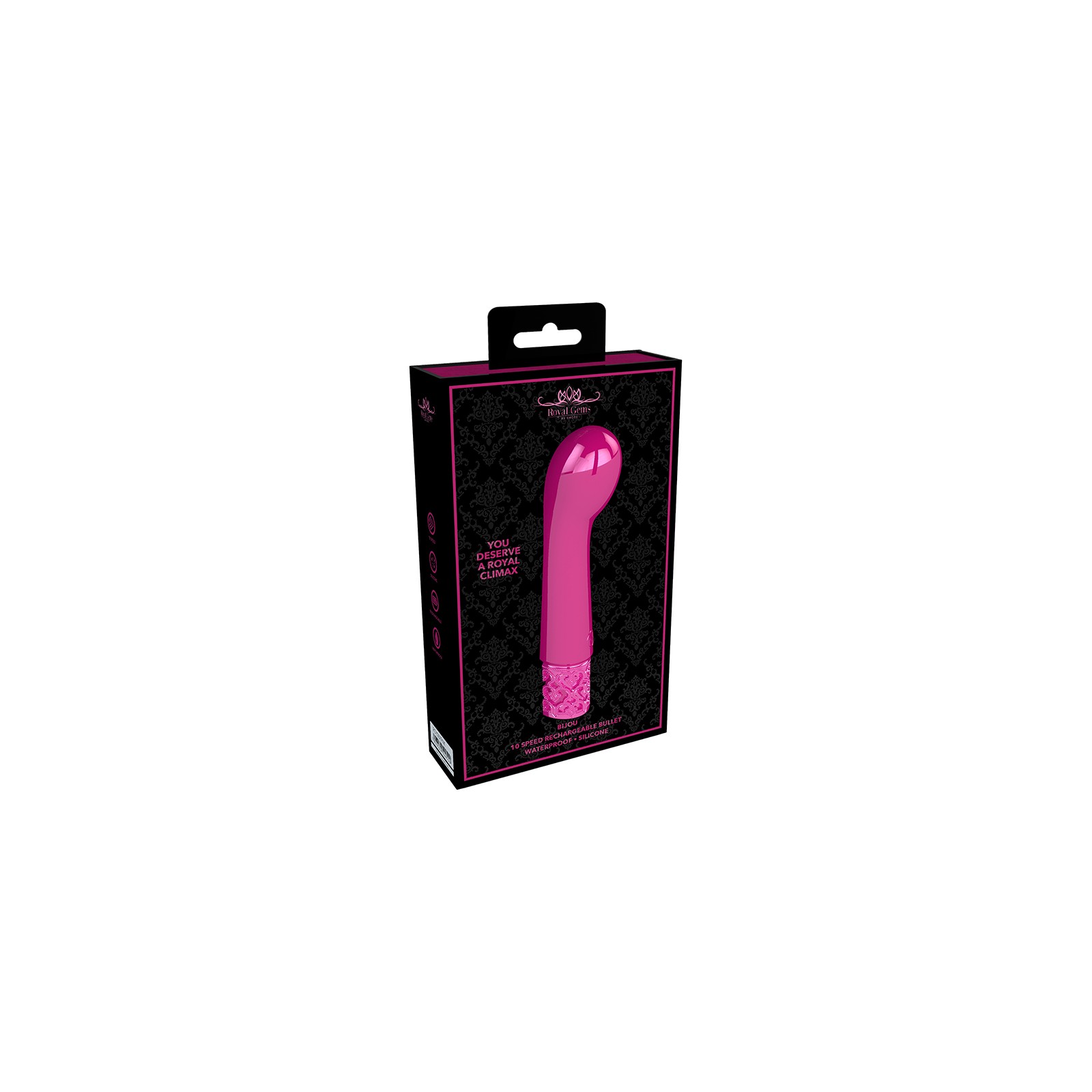 Royal Gems Bijou Curved Bullet Vibrator