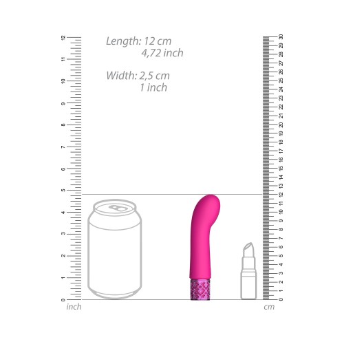 Vibrador de Bala Curvado Royal Gems Bijou