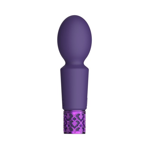 Vibrador Punta de Silicona Recargable Brilliant de Royal Gems