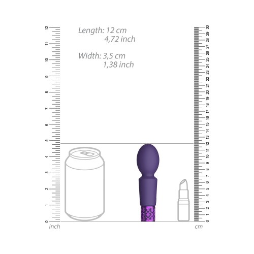 Vibrador Punta de Silicona Recargable Brilliant de Royal Gems