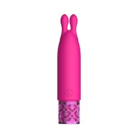 Royal Gems Twinkle Rechargeable Silicone Bullet Vibrator Pink