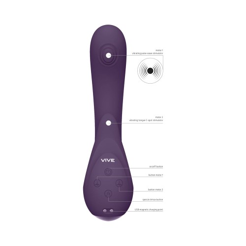 VIVE MIKI Dual Stimulation G-Spot Vibrator