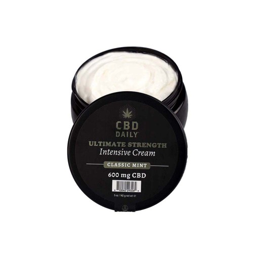 Earthly Body CBD Mint Cream 5 oz