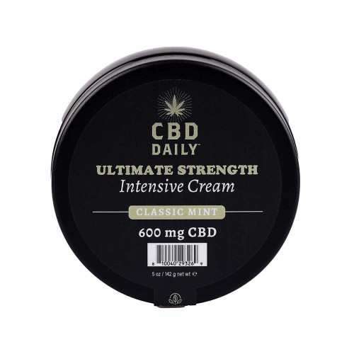 Crema de CBD Mint Earthly Body 5 oz