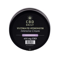 Earthly Body Intensive CBD Cream for Therapeutic Relief