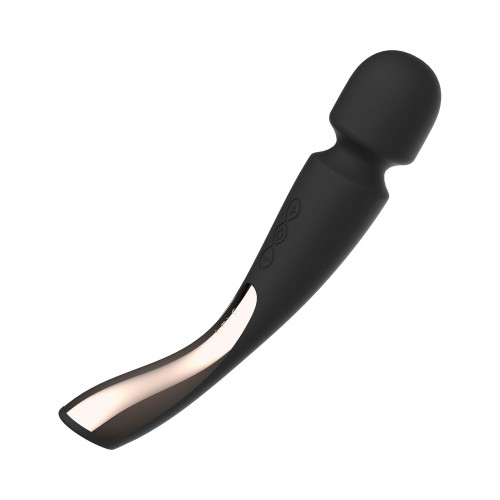 LELO SMART WAND 2 Medium Rechargeable Wand Vibrator - Black