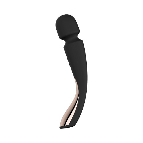 LELO SMART WAND 2 Medium Rechargeable Wand Vibrator - Black