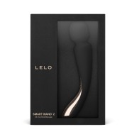 LELO SMART WAND 2 Medium Rechargeable Wand Vibrator - Black