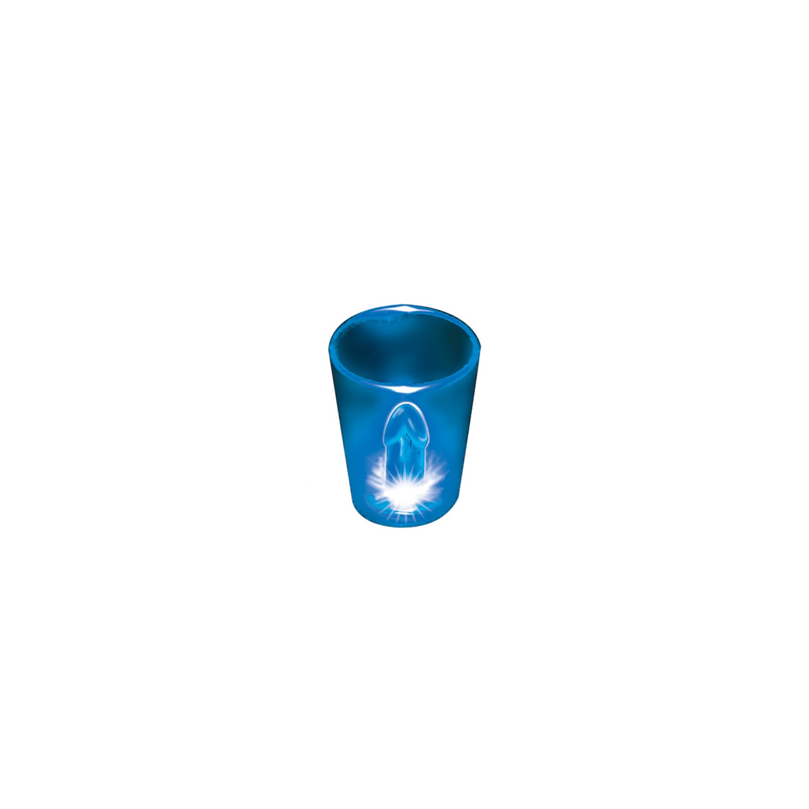 Vasos Iluminados Azules