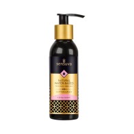 Lubricante Personal a Base de Agua Sensuva Algodón de Azúcar 4 oz.