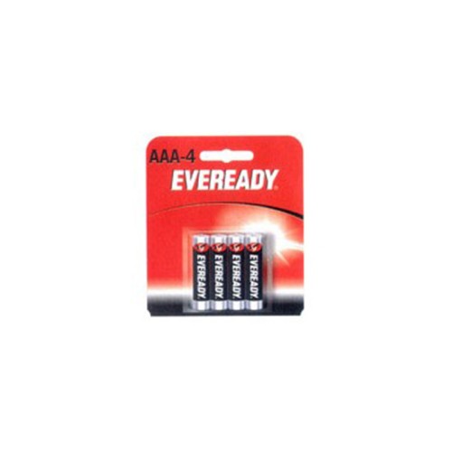 Pilas AAA Clásicas Eveready 4pk