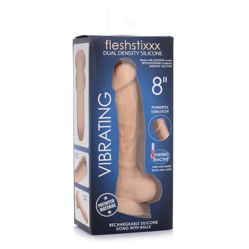 Dildo Vibrante Curve Toys FLESHSTIXXX