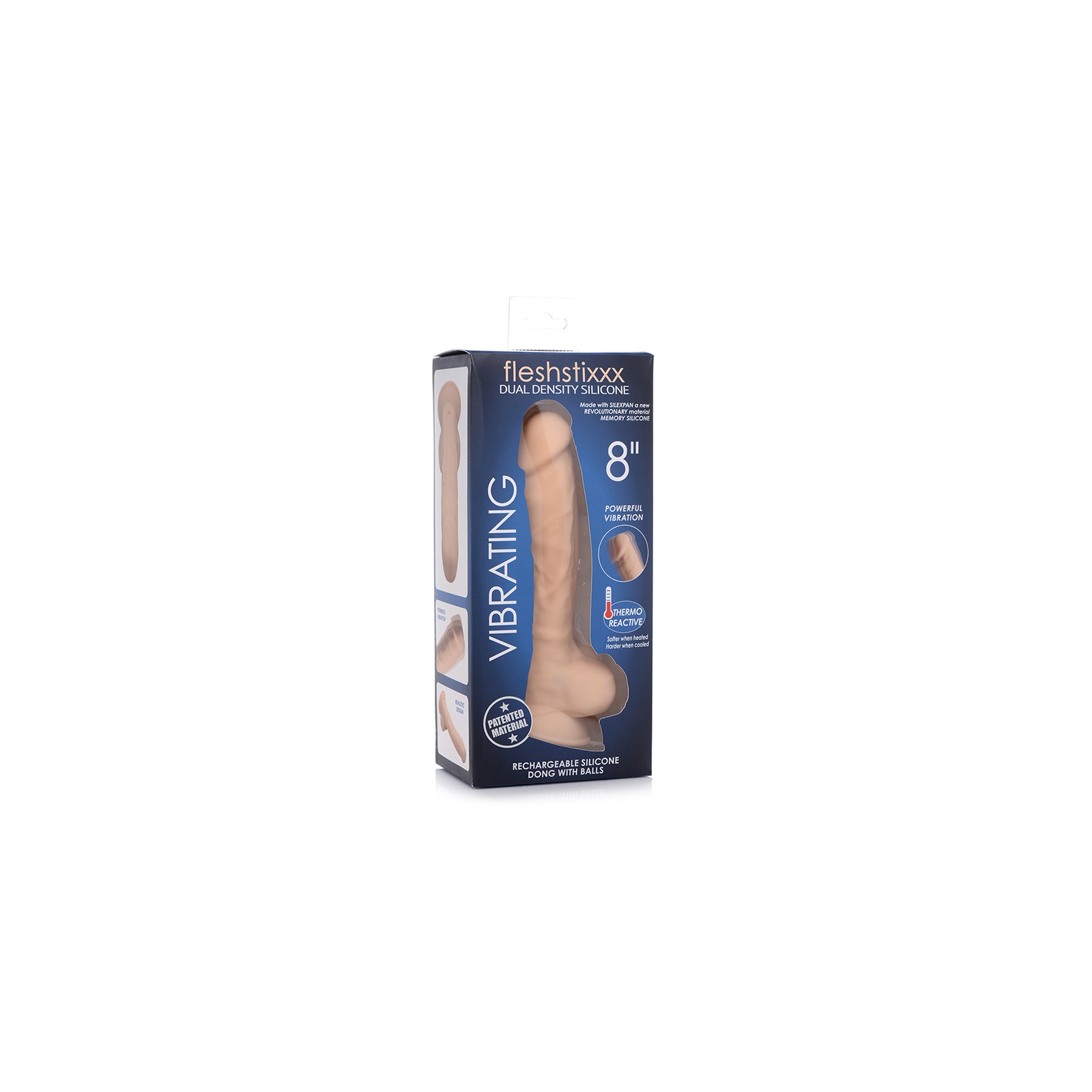 Curve Toys FLESHSTIXXX Vibrating Dildo