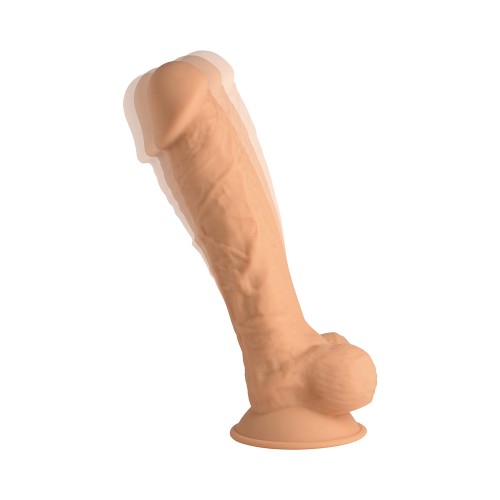 Dildo Vibrador Recargable FLESHSTIXXX de 8 in. - Tono Piel