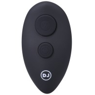 Plug Anal A-Play BEADED VIBE con Control Remoto - Negro