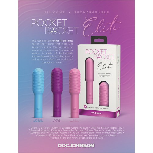 Pocket Rocket Elite Bala Recargable