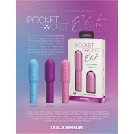 Pocket Rocket Elite Bullet Recargable Rosa