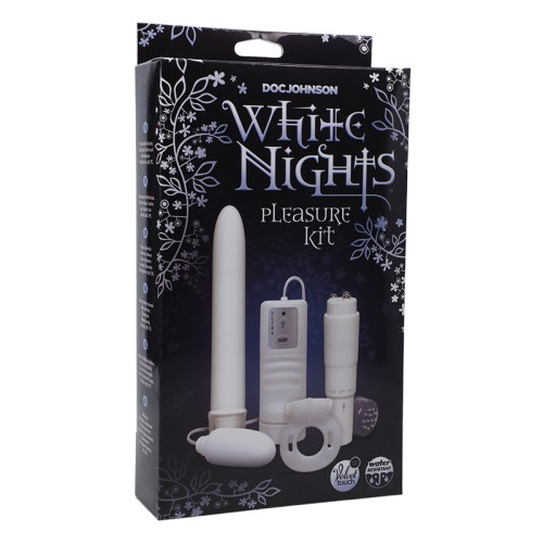 Set de Vibradores White Nights - Kit de Placer Todo el Día