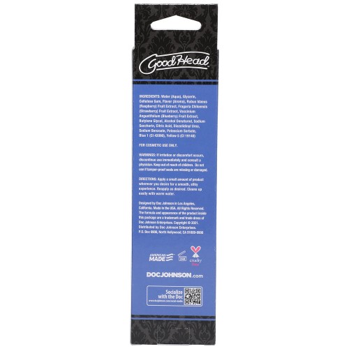 GoodHead Oral Delight Gel Blue Raspberry