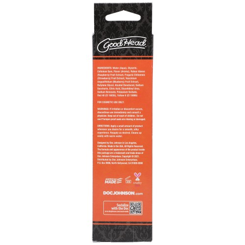 GoodHead Oral Delight Gel Peach 4 oz.