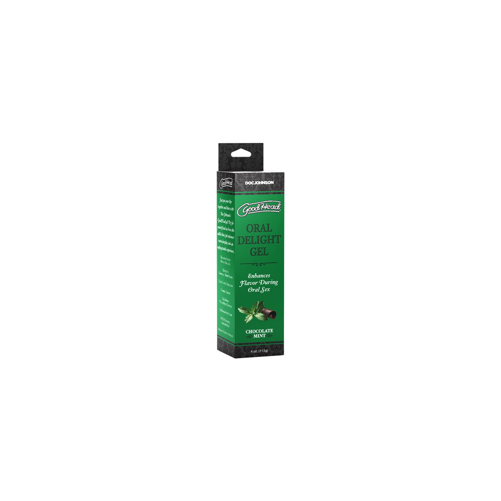 Gel Delicia Oral GoodHead Chocolate Menta - Mejora el Placer Oral