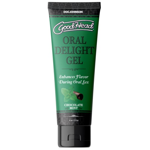 Gel Delicia Oral GoodHead Chocolate Menta - Mejora el Placer Oral